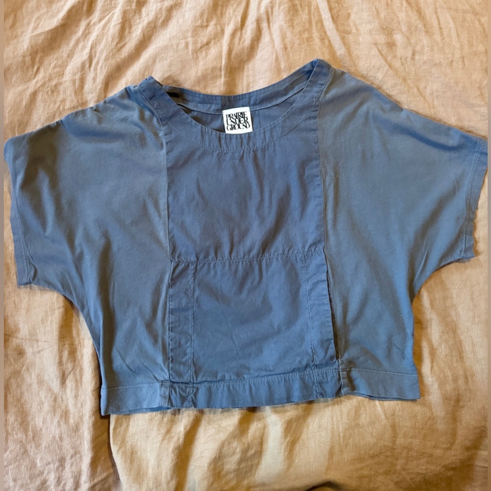 Prairie Underground Slate Blue Boxy Crop